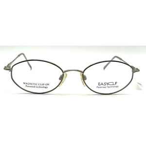 EASYCLIP 448 GOLD EYEGLASSES SUNGLASSES FRAMES 49-18-135